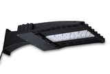 CLOSEOUT 1 YEAR WARRANTY: 2ND GEN 100W LED Shoebox Parking Lot Head with Straight Arm