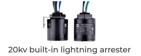 200W White Area Light Parking Lot Fixture