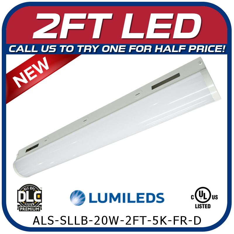20W LED 2ft. Strip Light Linear Low Bay