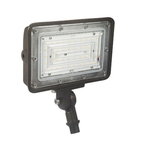 CLOSEOUT 1 YEAR WARRANTY: 30W LED Knuckle Mount Floodlight