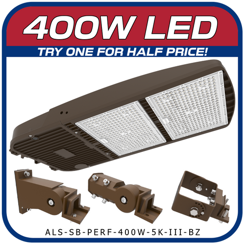 400W Area Light Parking Lot Fixture