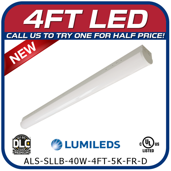 40W LED 4ft. Strip Light Linear Low Bay