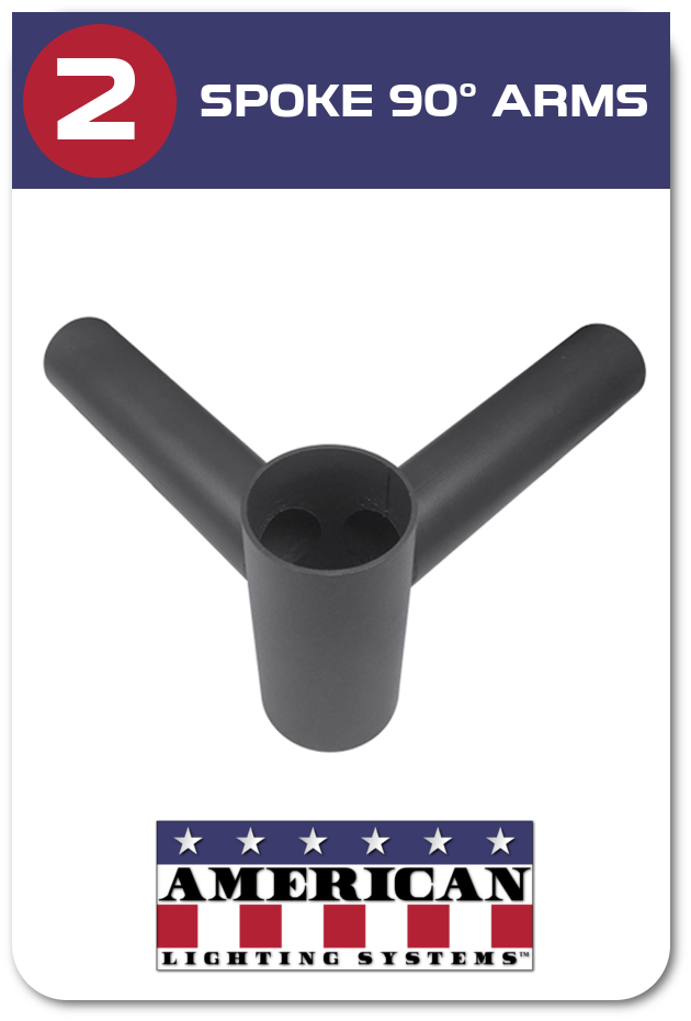 Dual Spoke with 90° Arms
