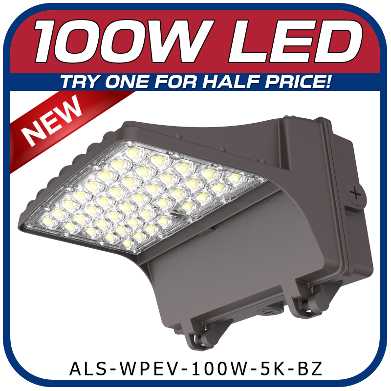 80W Evolution Series Full Cut Wall Pack