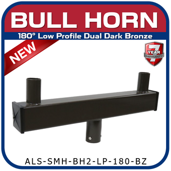 180° Low Profile Dual Bull Horn