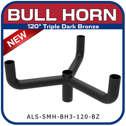120° Triple Bull Horn