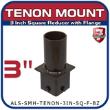 3 Inch Square Tenon Reducer with Flange