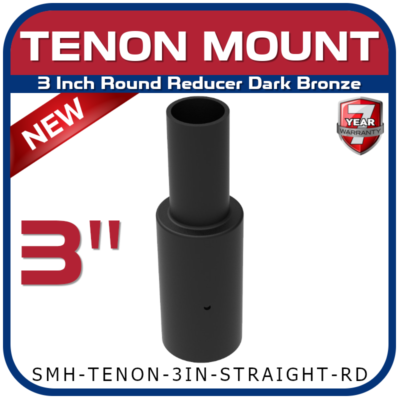 3 Inch Round Tenon Reducer (non-taper)