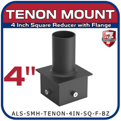 4 Inch Square Tenon Reducer with Flange