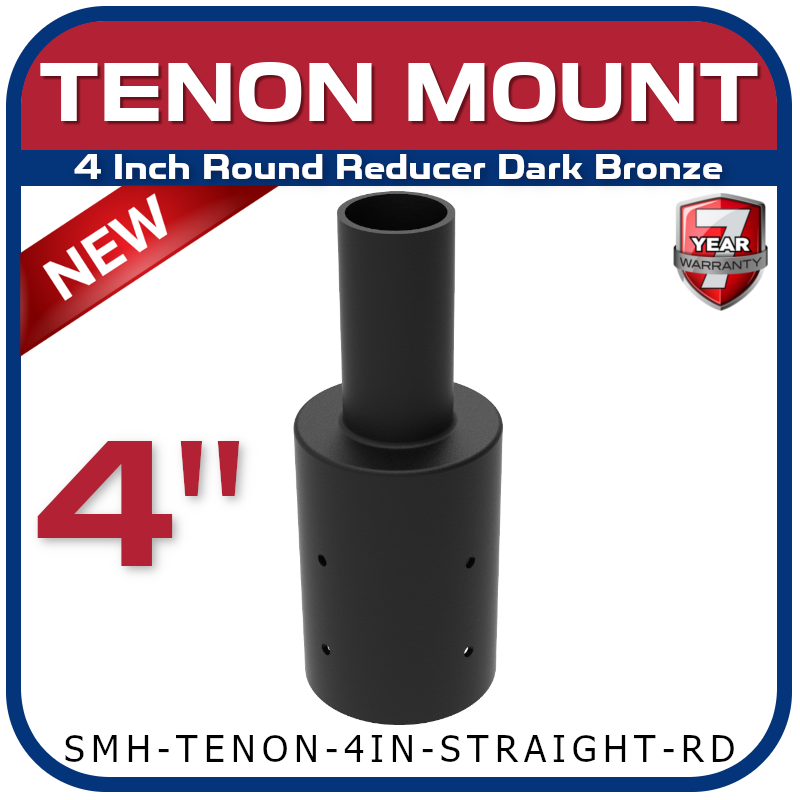 4 Inch Round Tenon Reducer (non-taper)