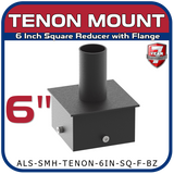 6 Inch Square Tenon Reducer with Flange