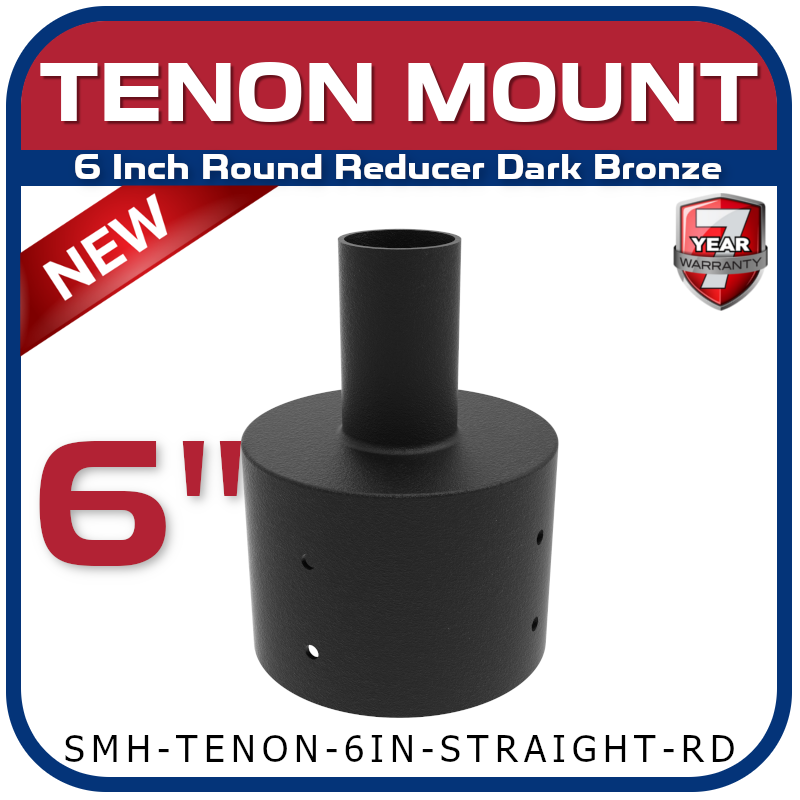 6 Inch Round Tenon Reducer (non-taper)