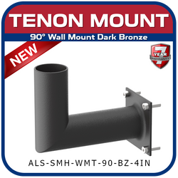 90° Wall Mount Tenon 4" Plate