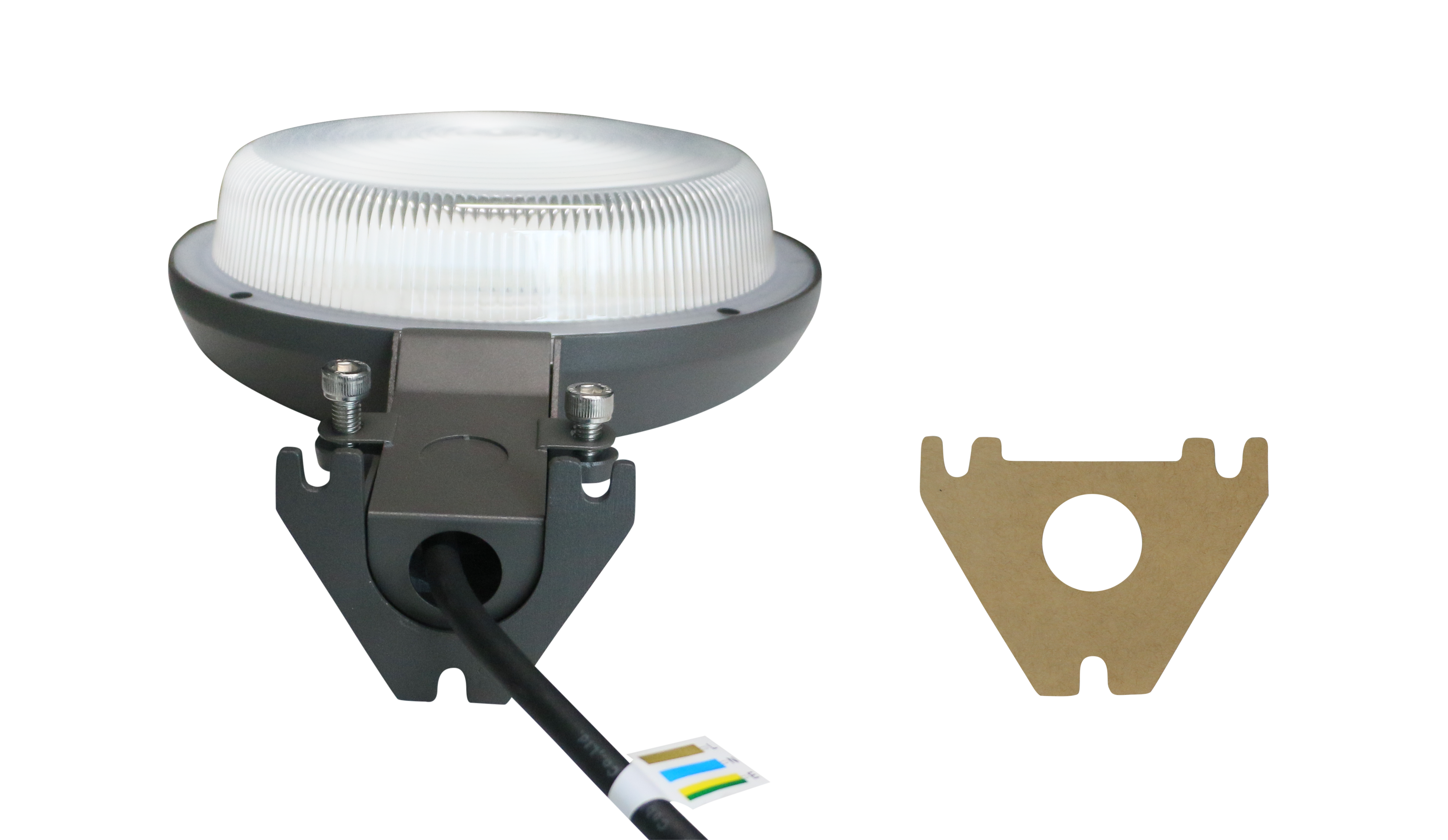 Power & Color Selectable Dusk to Dawn Fixture with Photocell