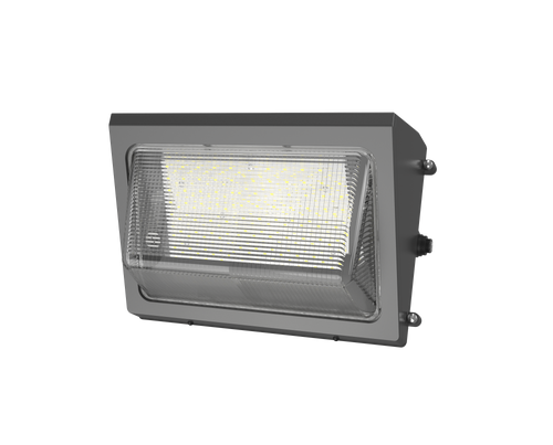 LED wall pack with photocell