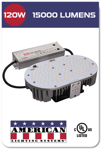 120W LED Shoe Box Retrofit Kit